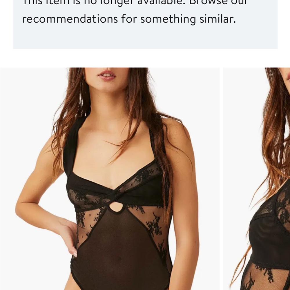 Free People Lace Bodysuit